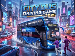 Cluiche City Bus Driving game 2025