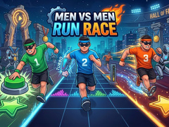 Cluiche Men vs Men Run Race