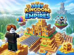 Cluiche Obby Kingdom: Tiny Empires