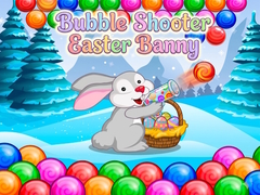 Cluiche Bubble Shooter Easter Banny