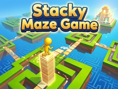 Cluiche Stacky Maze Game