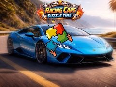 Cluiche Racing Cars Puzzle Time