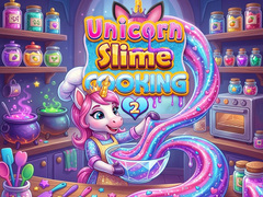 Cluiche Unicorn Slime Cooking 2