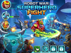 Cluiche Robot War Superhero Fight