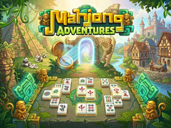 Cluiche Mahjong Adventures