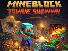 Cluiche Mineblock Zombie Survival