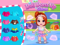 Cluiche Doll Dress up Game