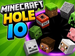 Cluiche Minecraft Hole IO