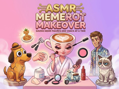 Cluiche ASMR MemeRot Makeover 