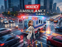 Cluiche Emergency Ambulance Game