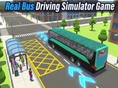 Cluiche Real Bus Driving Simulator Game