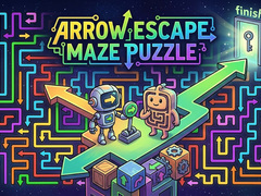 Cluiche Arrow Escape - Maze Puzzle