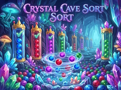 Cluiche Crystal Cave Sort