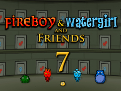 Cluiche Fireboy & Watergirl 7: and Friends