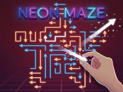 Cluiche Neon Maze