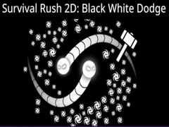 Cluiche Survival Rush 2D: Black White Dodge
