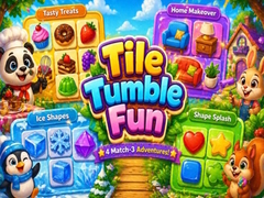Cluiche Tile Tumble Fun 4 in 1