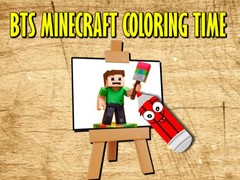 Cluiche BTS Minecraft Coloring Time