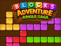 Cluiche Blocks Adventure Jungle Saga