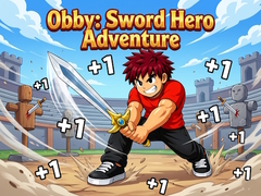 Cluiche Obby: Sword Hero Adventure