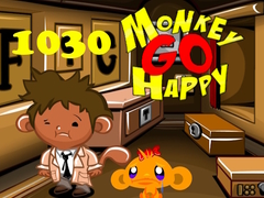 Cluiche Monkey Go Happy Stage 1030