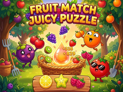 Cluiche Fruit Match Juicy Puzzle