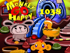 Cluiche Monkey Go Happy Stage 1038