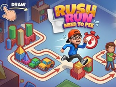 Cluiche Rush Run: Need to Pee
