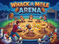 Cluiche Whack a Mole Arena