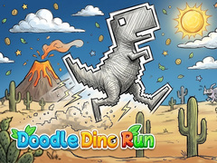 Cluiche Doodle Dino Run