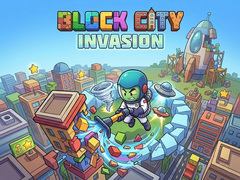 Cluiche Block City Invasion