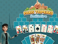Cluiche Tripeaks Paris Solitaire