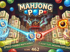 Cluiche Mahjong Pop