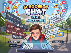 Cluiche Schoolboy Chat: Real Messages
