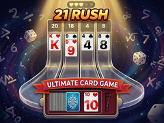 Cluiche 21 Rush: Ultimate Card Game