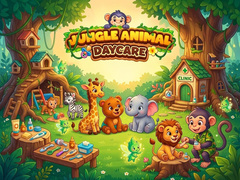 Cluiche Jungle Animal Daycare 