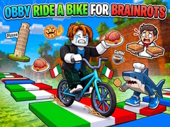 Cluiche Obby Ride a Bike For Brainrots