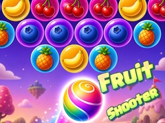 Cluiche Bubble Fruit Shooter 2D