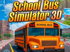 Cluiche School Bus Simulator 3D