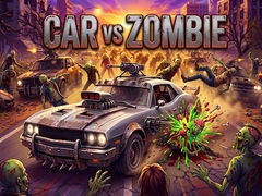 Cluiche Car vs Zombie