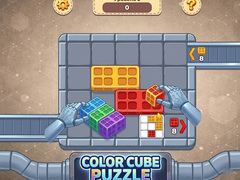 Cluiche Color Cube Puzzle