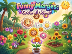 Cluiche Funny Merges: Grow a Flower