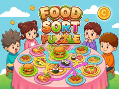 Cluiche Food Sort Puzzle