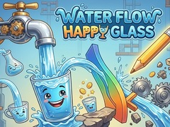 Cluiche Water Flow Happy Glass