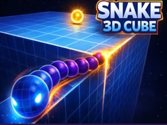 Cluiche Snake 3D Cube