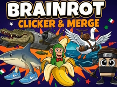 Cluiche Brainrot Clicker & Merge