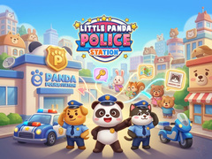 Cluiche Little Panda Police Station 