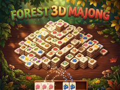 Cluiche Forest 3D majong