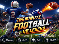 Cluiche 2 Minute Football QB Legend