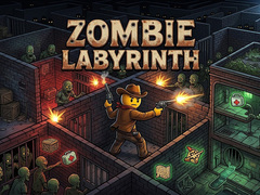 Cluiche Zombie Labyrinth